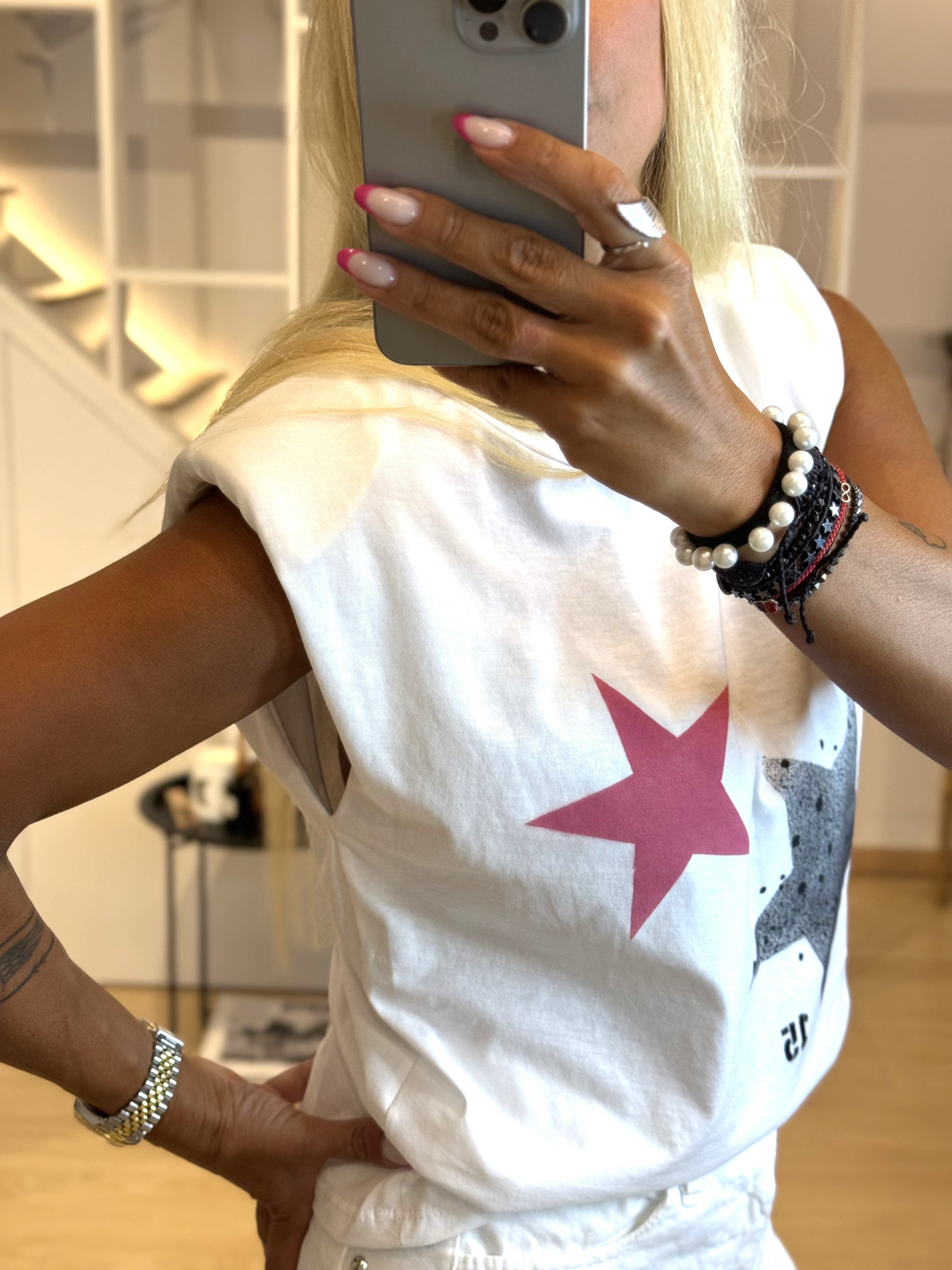 T-Shirt with Stars