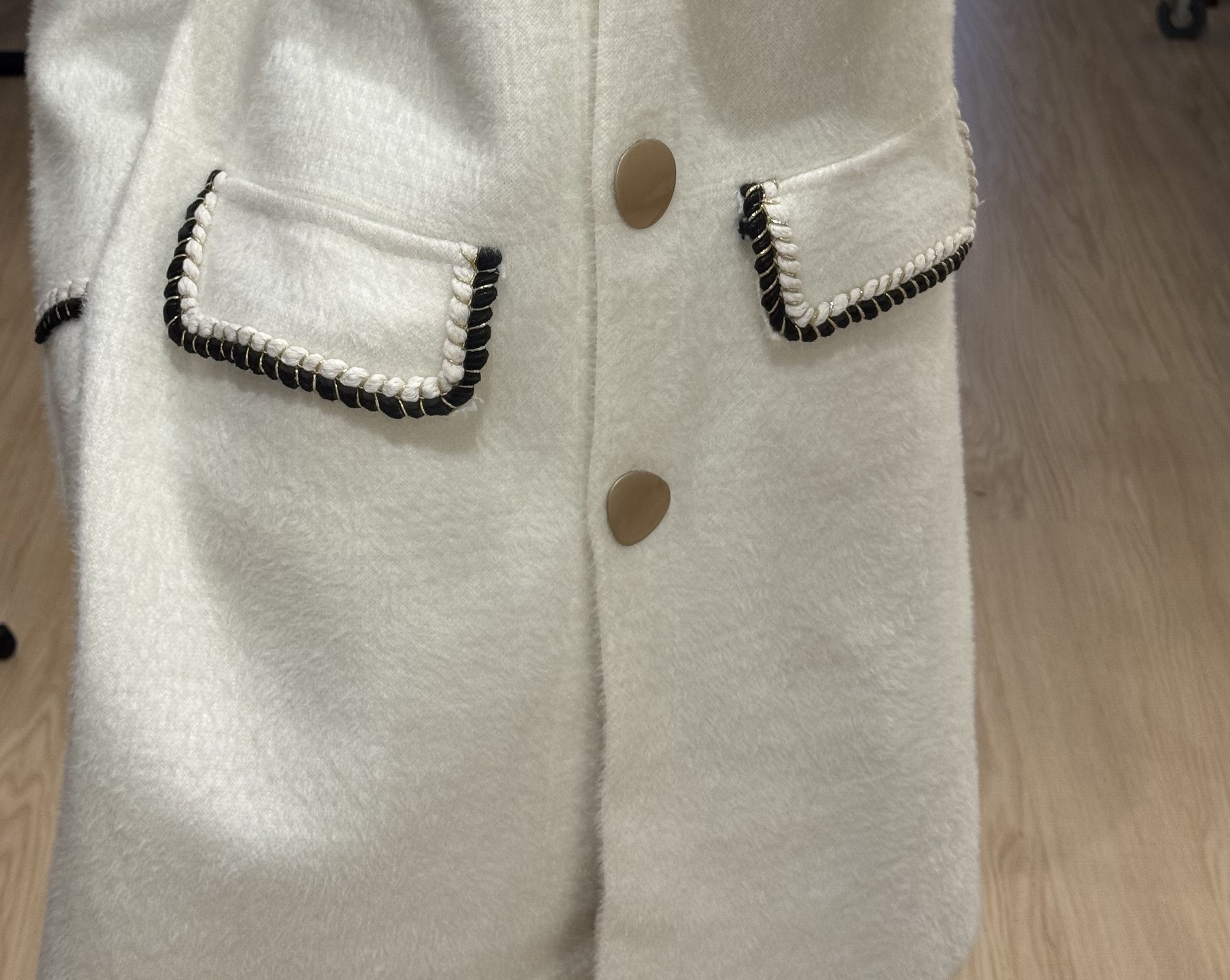 COAT WITH GOLD BUTTONS