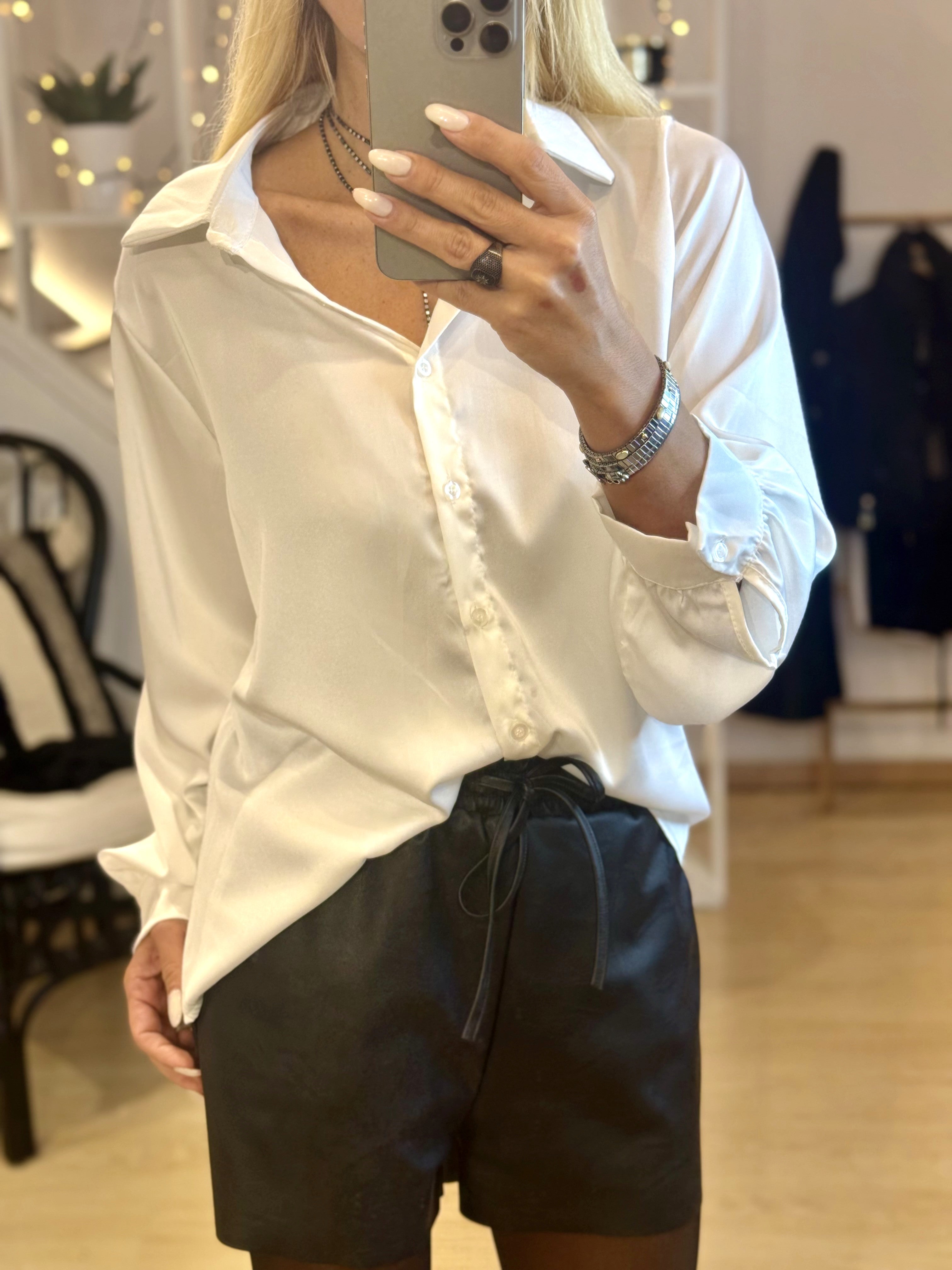 Satin shirt