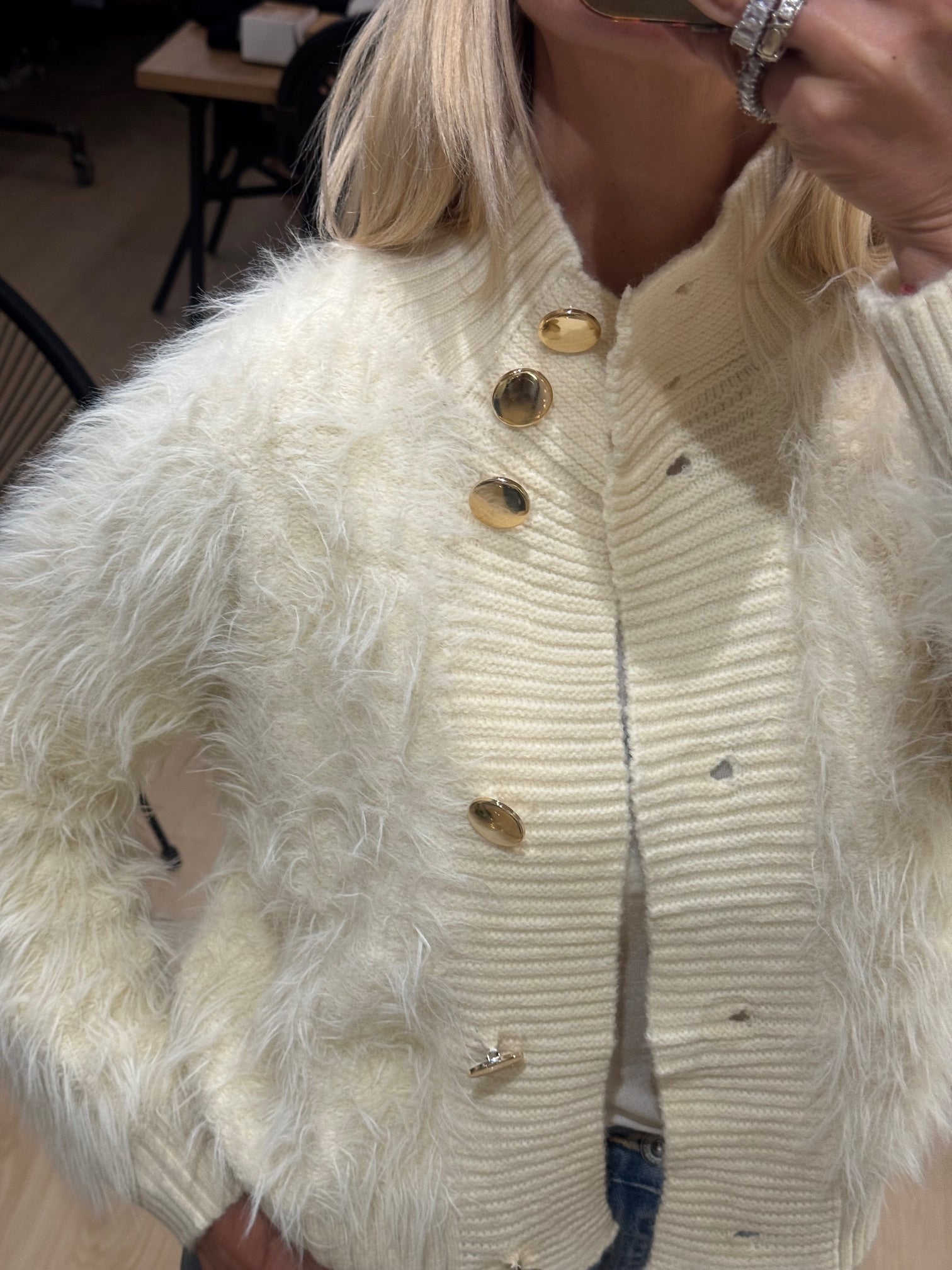 Fluffy Touch Cardigan