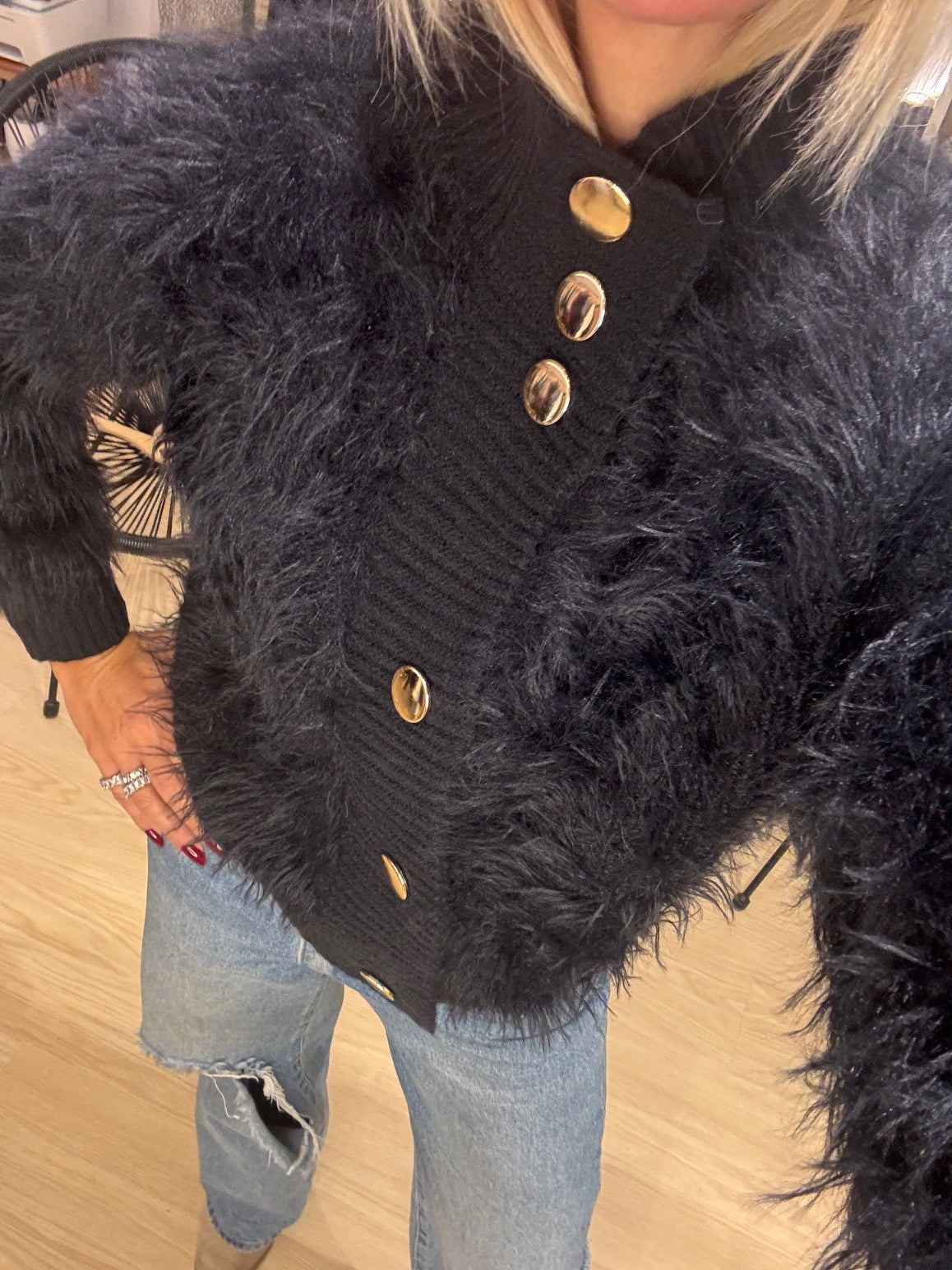 Fluffy Touch Cardigan