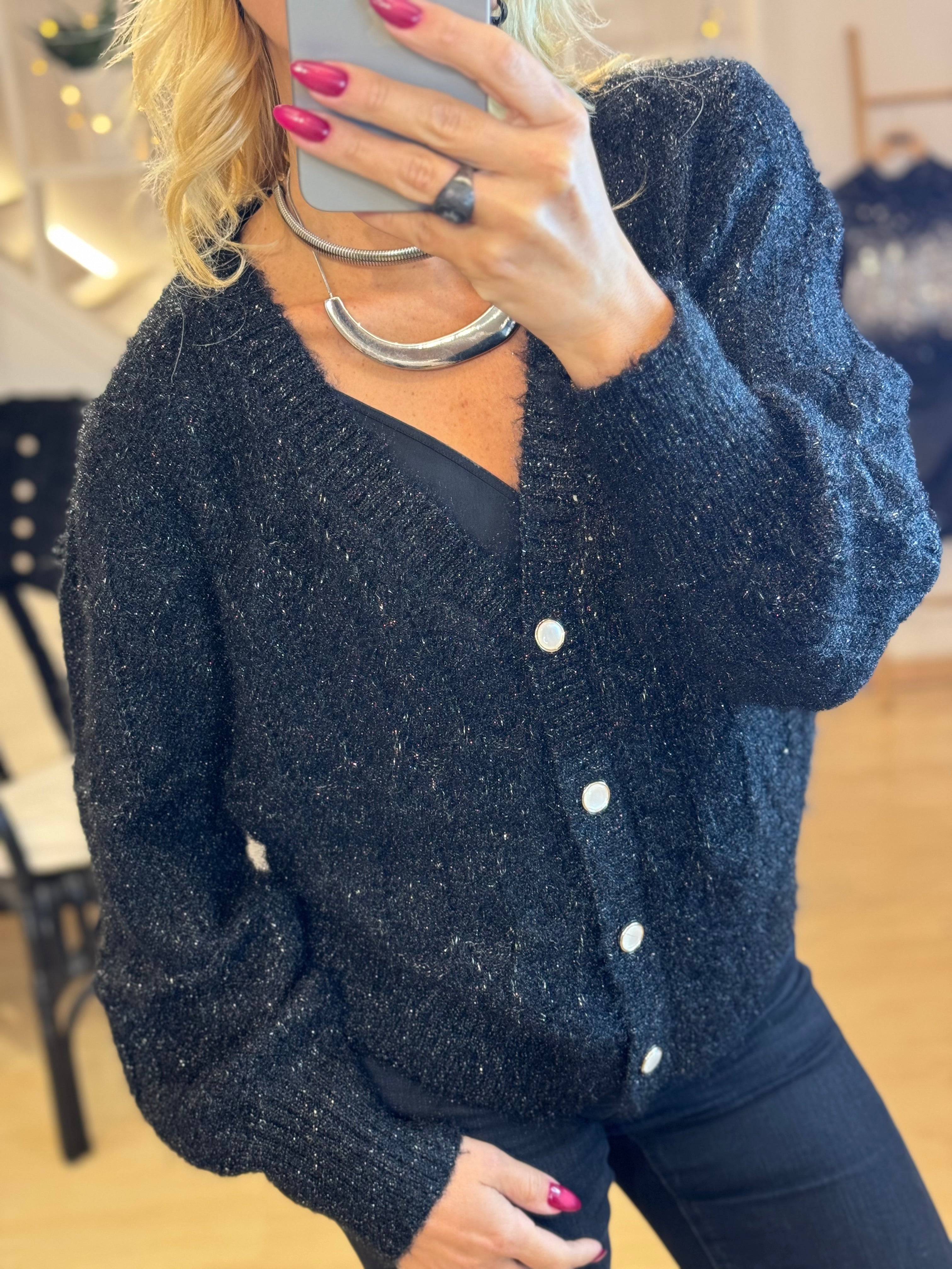 Lurex Cardigan