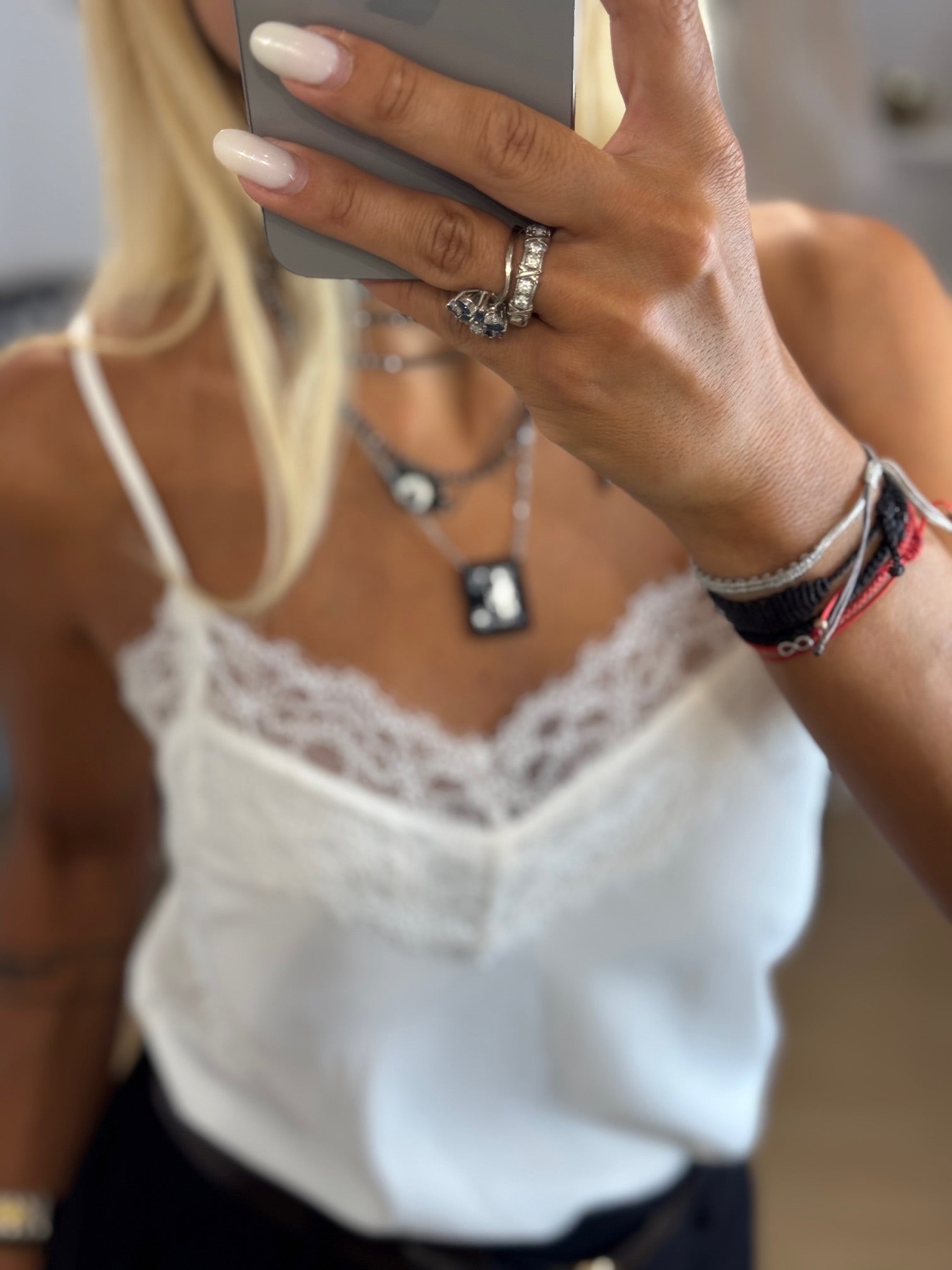 LINGERIE TOP WITH LACE