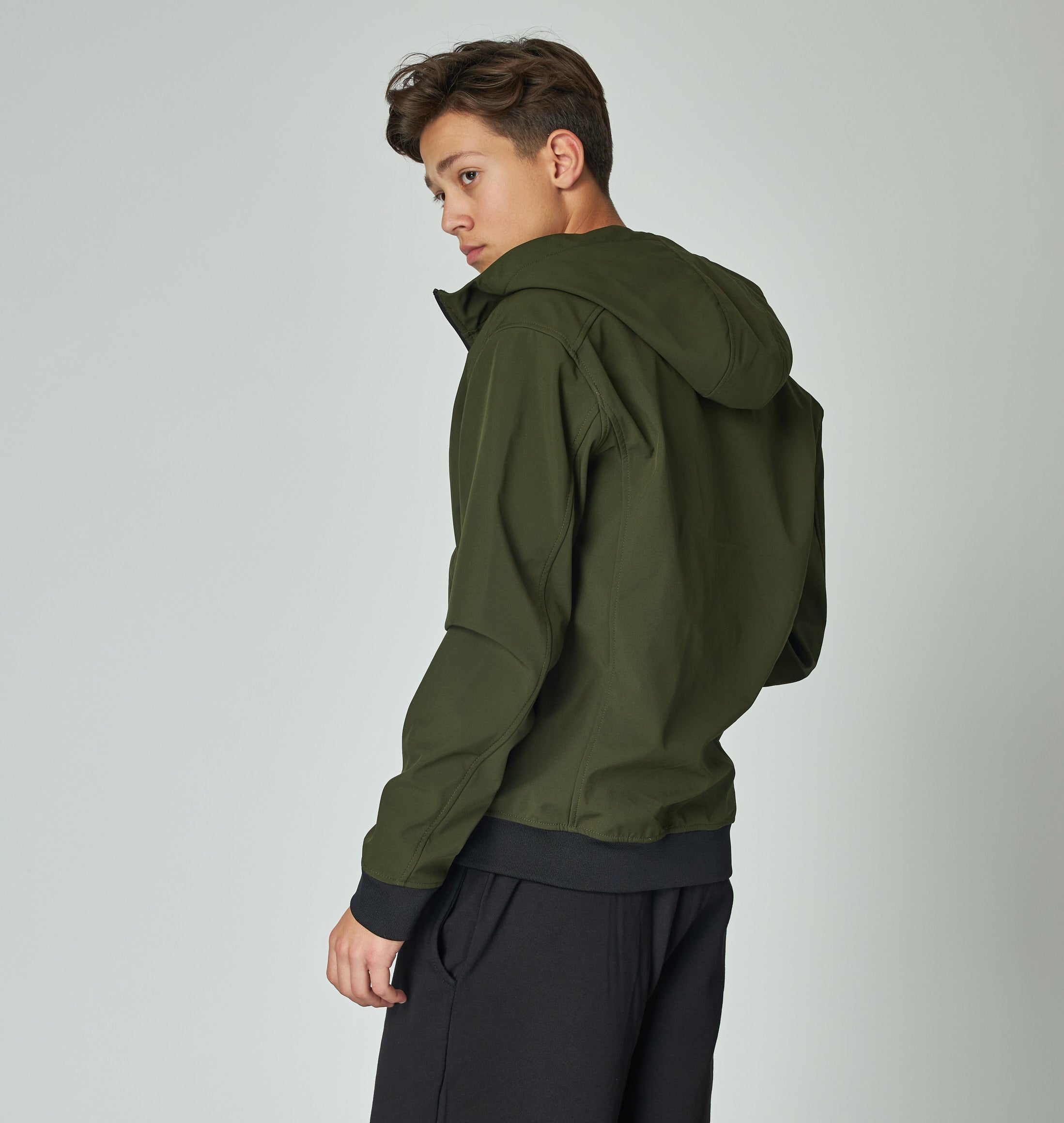 Windproof Jacket with Hoodie