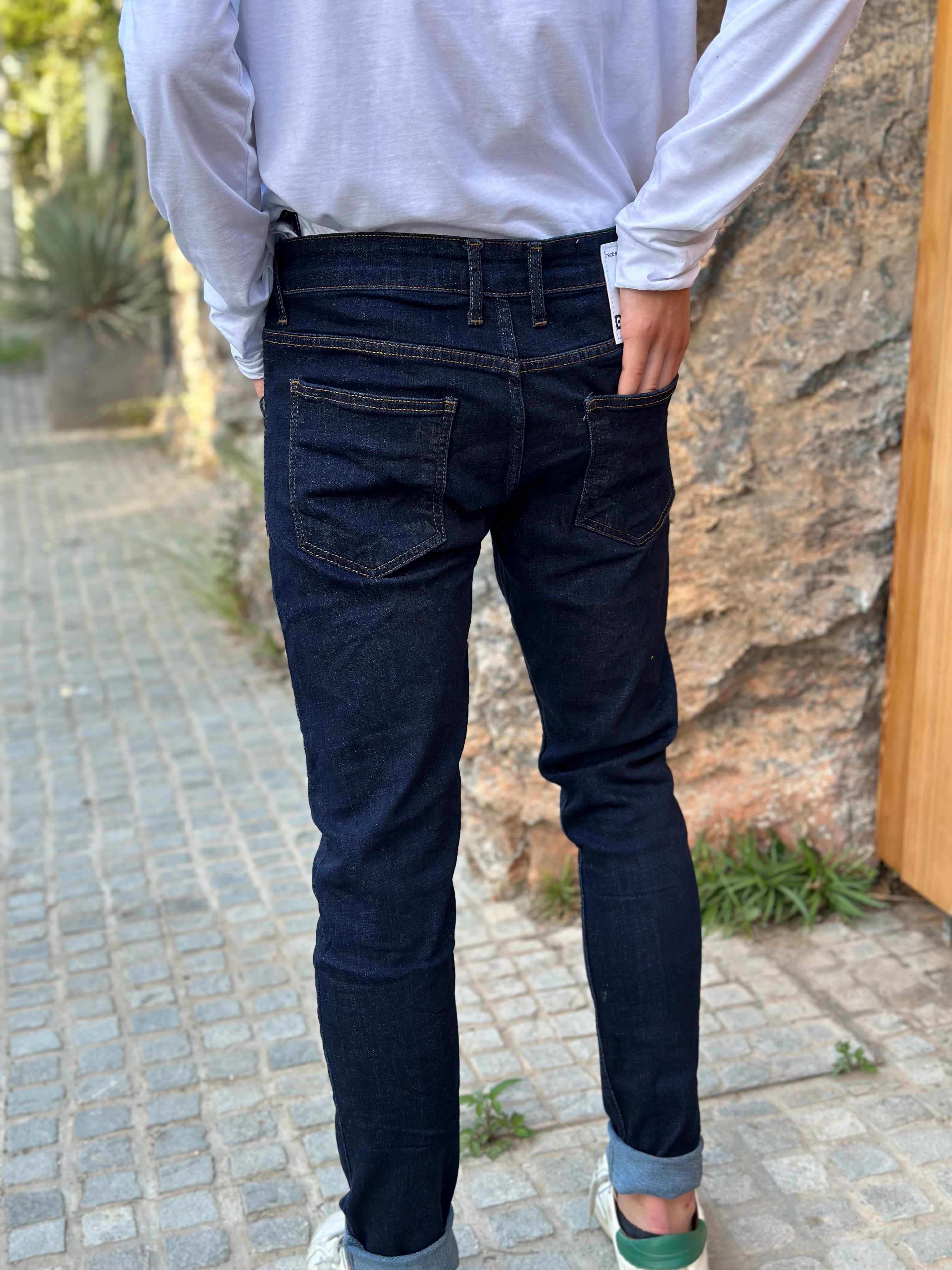 Jeans Elastic Pants