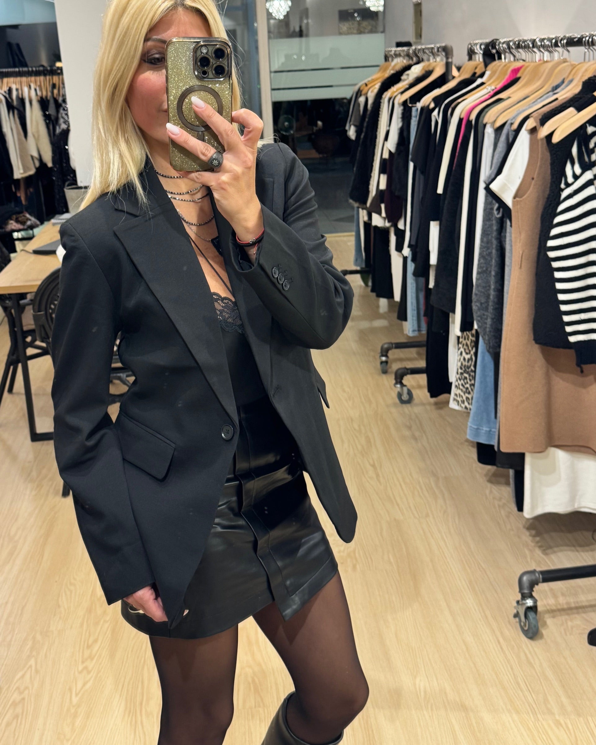 Long Blazer Basic Blazer