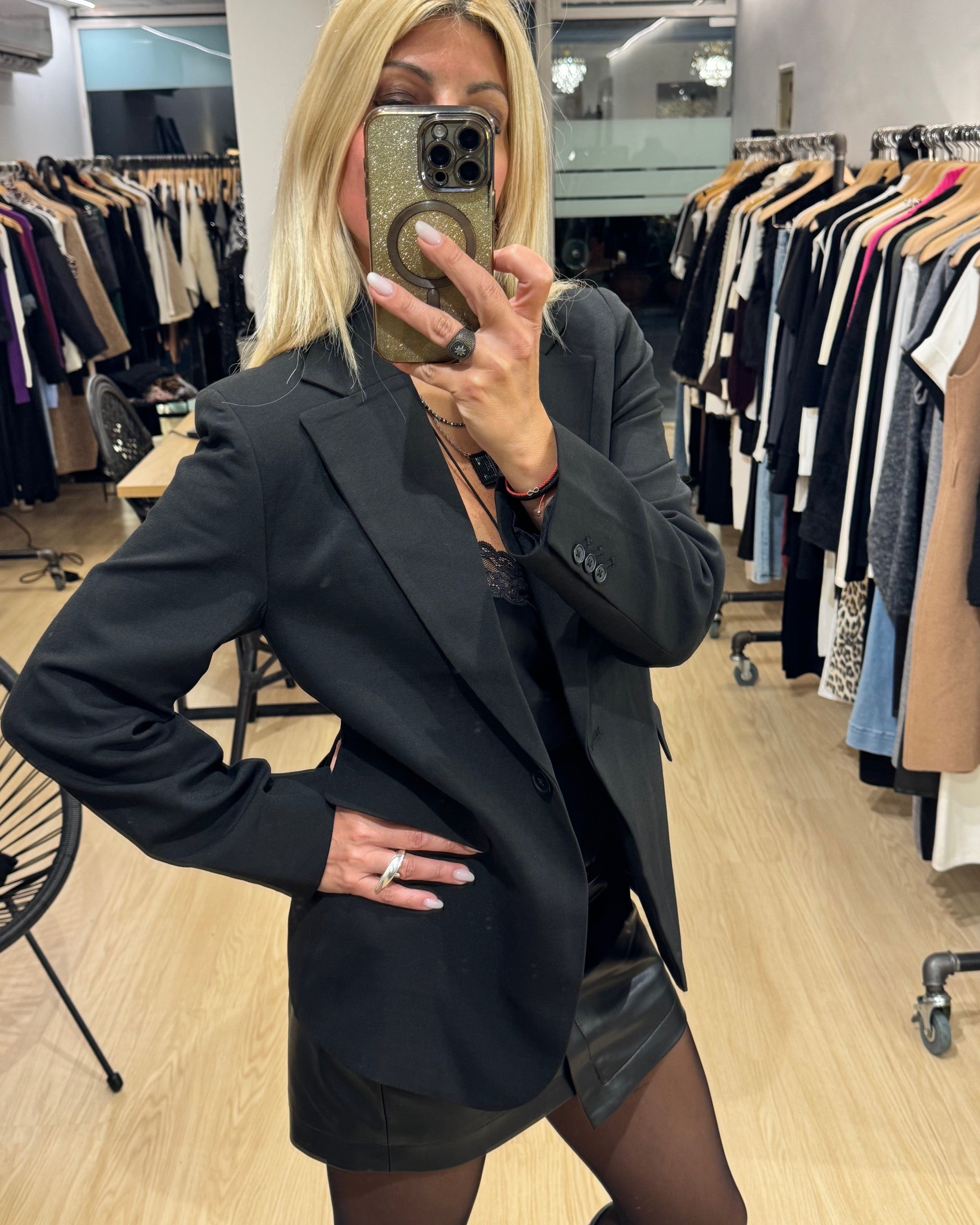 Long Blazer Basic Blazer