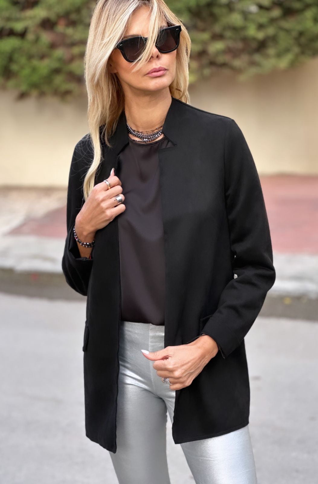 Μακρύ σουέτ Blazer